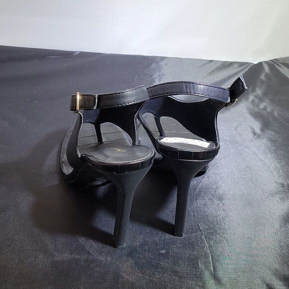 BRAND NEW QUPID OPEN TOE ANKLE STRAP  HIGH HEEL WOMEN"S  PUMP SANDAL - Picture 7 of 14